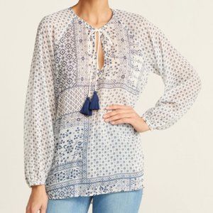 French Connection Flowy Boho Blouse